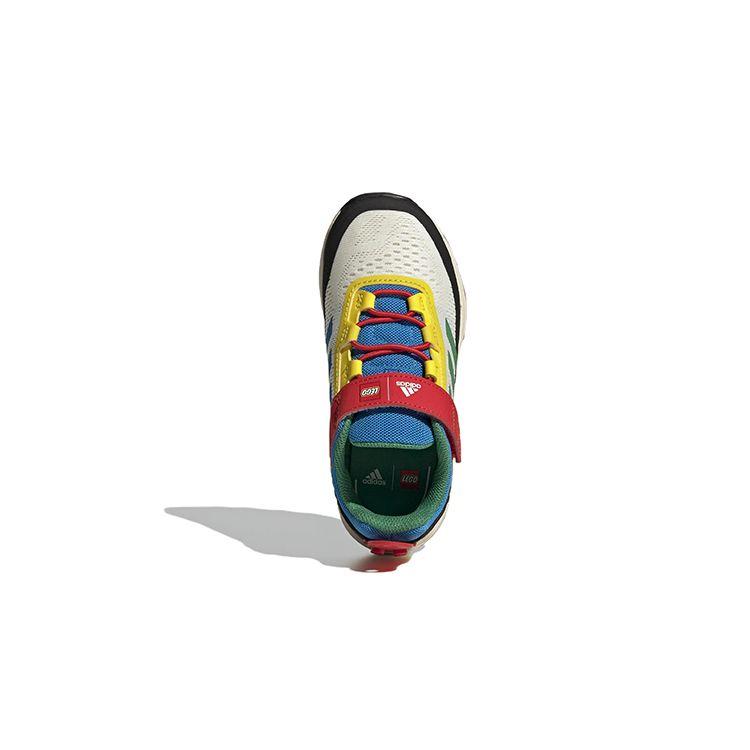 Adidas Terrex Agravic Flow Durable Low-Top Kids Running Shoes Kids Running Shoes Black White Yellow GY0074