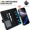 2 In 1 Magsafe Wallet Case for IPhone 17 Promax Air 16 Pro Max 15 Plus 14 13 12 Iphone17 Cards Slot Leather Flip Phone Cover