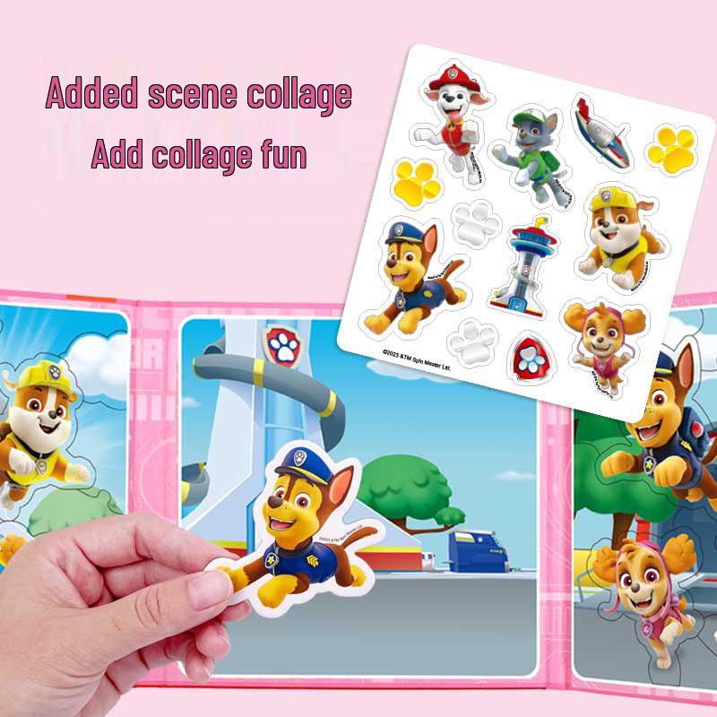 PAW Patrol Magnetic Tile Stickers - Educational Toys for Kids Ages 3-6