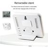 Room Thermometer and Humidity Gauge with Clock Calender ℃/℉ Switchable for Home