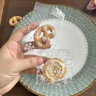 ZISIZ Snowflake Treat Bags