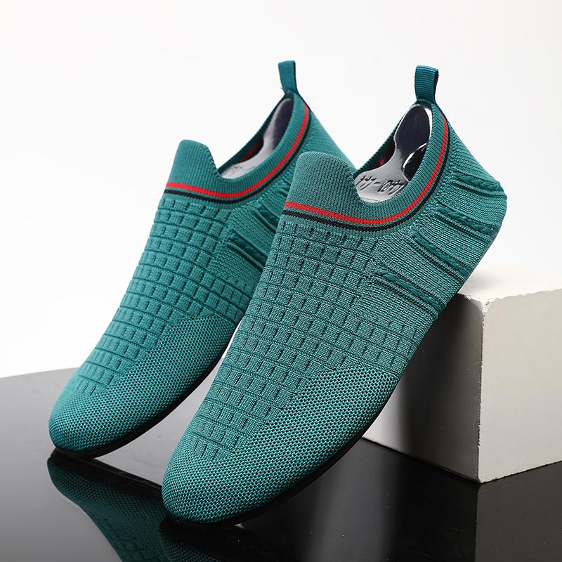 Fashion Summer Shoes Outdoor Breathable Lightweight Walking Shoes Anti-slip Men Man Casual Footwear
