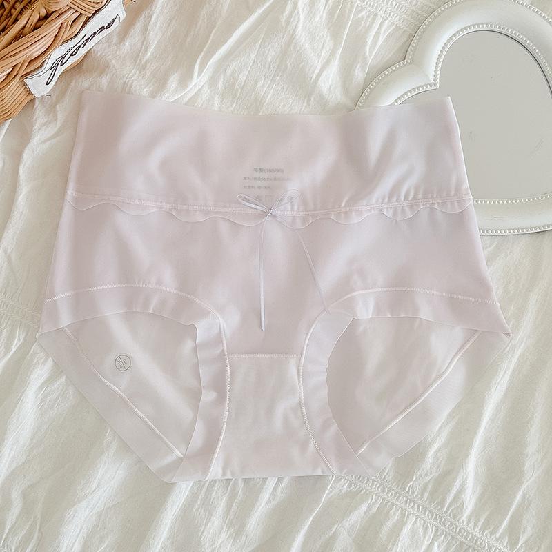 Damenunterwäsche, elastische, atmungsaktive, spurlose, antibakterielle Höschen, dünne Slips mit mittelhoher Taille