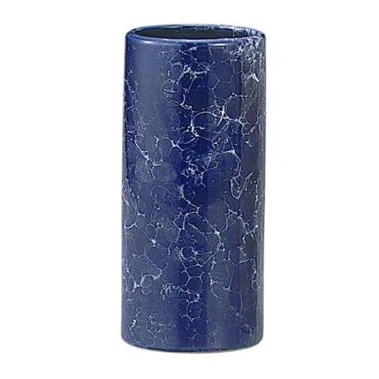 

Blue Marble Vase [6 inches] Buddhist Altar Supplies, Memorial Supplies