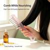 Rolling Metal Teeth Scalp Liquid Guide Comb Essential Oil Applicator  Home Salon Use