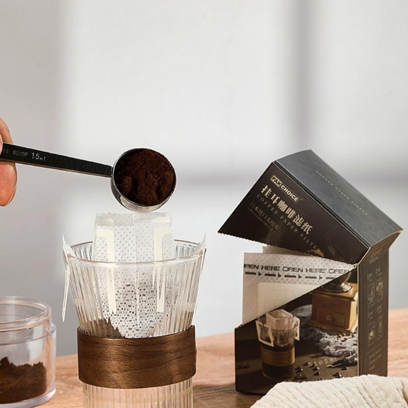 25/50 buc. Filtru de Cafea Portabil Suspendat Pungă de Cafea Drip De Unică Folosință Pungă de Hârtie Filtru pentru Cafea Preparată Manual Ustensilă pentru Cafea