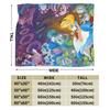 Princess Alice in Wonderland Blanket Super Soft Warm  Throw Blankets for Couch 50x60 Inch Multiple Sizes Plush Thin Quilt