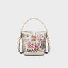 Bags Women's Autumn and Winter New Niche Design Shoulder Messenger Bag Cute Graffiti Bucket Small Bag