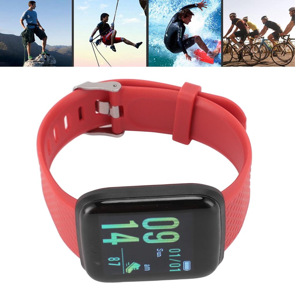 Fitness Watch Sleep Monitor Calorie Counter IP65 Waterproof Message Reminder Smart Activity for Men Women