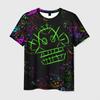 Popular Arcane League Jinx T-shirt 3D Printed Men's Anime T-shirt Summer Round Neck Short Sleeved Top Children's Cartoon T-shirt