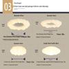 Nordic Modern Minimalist Cream Bubble Ceiling Light for Master Bedroom