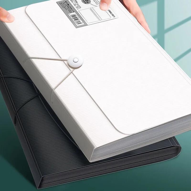 Deli A4 13-Pocket Portable File Folder