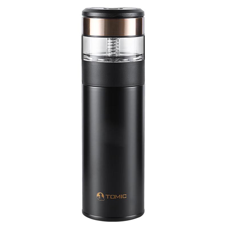 TOMIC Insulated Thermos with Tea Infuser 370ml