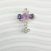 DIY Legierung Kreuz Serie Schmuck Perlen Handykette & Schlüsselanhänger Zubehör