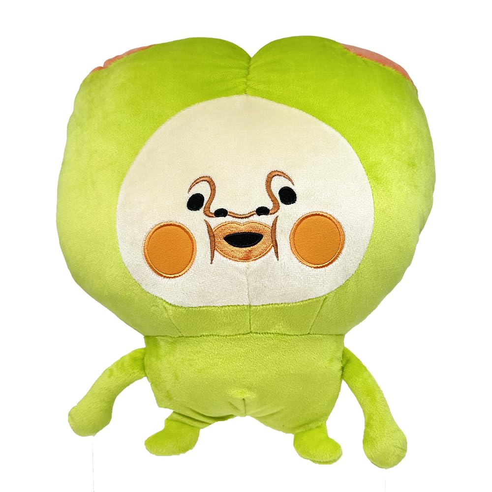 Kobito Zukan Big Plush Toy R Hidden Peach Jigsaw Peach Official Sumonouchi Merchandise (Sumonouchi (Green))
