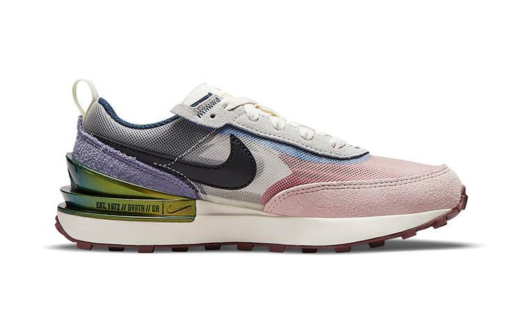 Nike Waffle One Comode Antiscivolo Ammortizzazione Resistenti all'Abrasione Basse Scarpe Lifestyle per Bambini DM5455-701