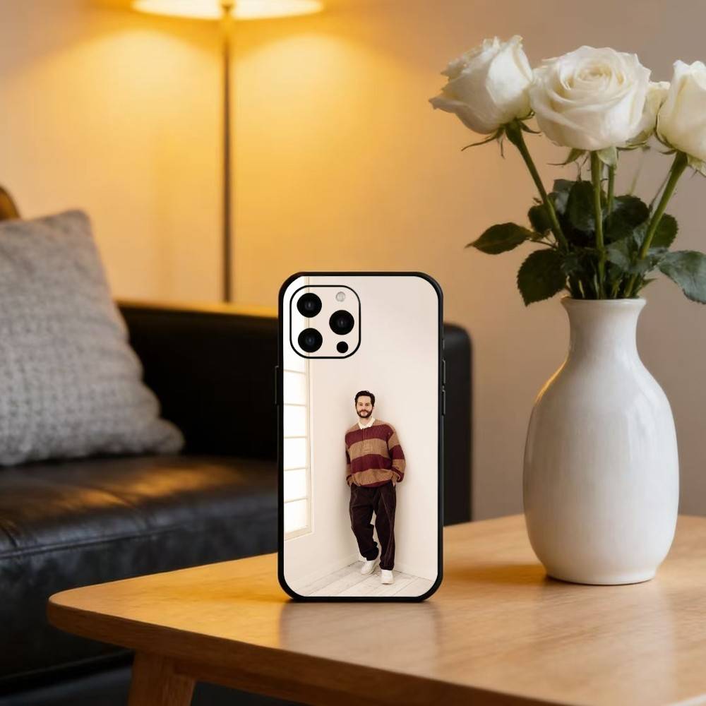 D-Dylan O-Obrien Phone Case For iPhone17,16,15,14,13,12 Plus,Max Soft Silicone Black Cover