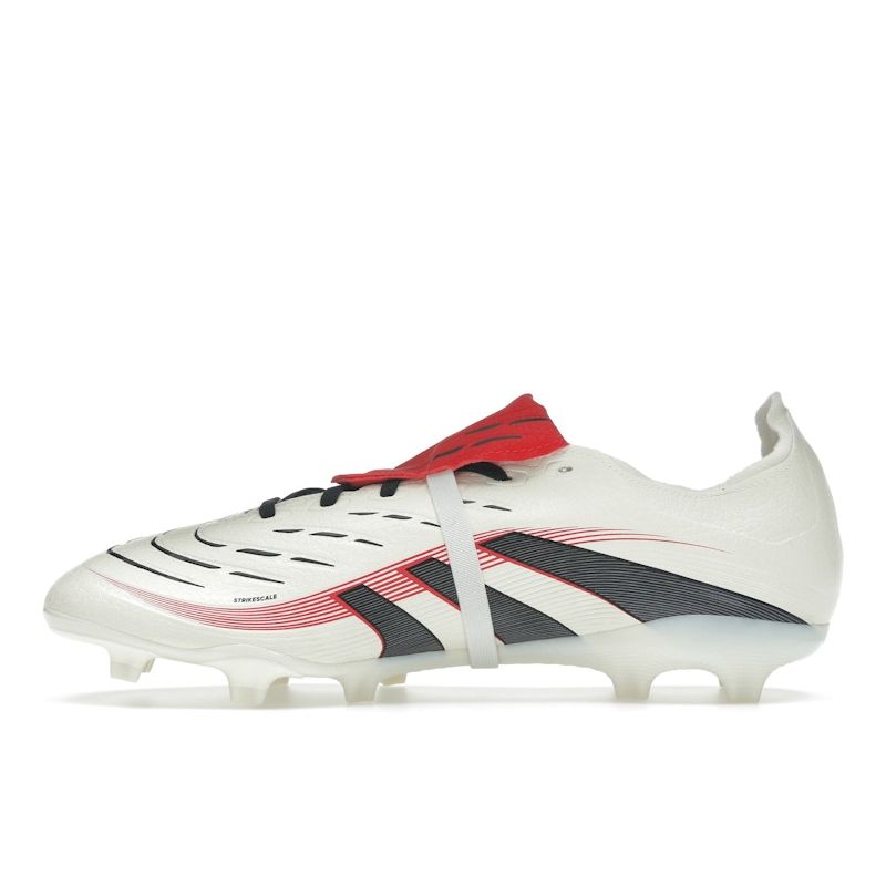 Adidas Predator League Língua Dobrável FG MG Pacote Caçador de Gols Tênis Unissex Creme Off-White Preto Core JP5737