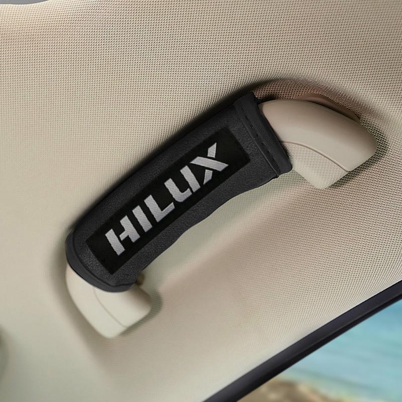 Car Roof Handle Protection Cover Gloves for Toyota Hilux Surf Vigo Revo 2017 2018 Accessories Car Styling