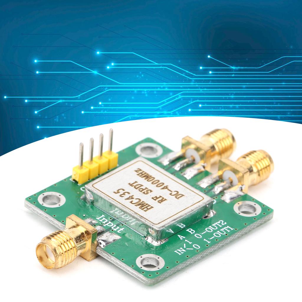 RF SPDT Switch Single Pole Double Throw Module DC‑4000MHz High Frequency