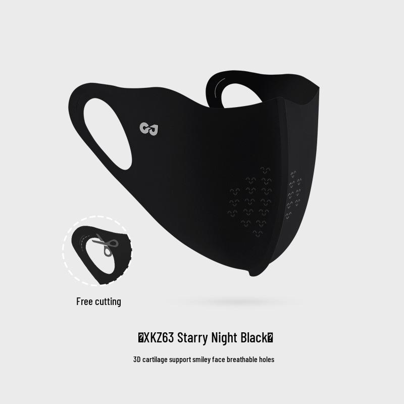 Summer Ice Silk Gradient Sunscreen Mask - UV Protection, Breathable Eye Cover for Men & Women