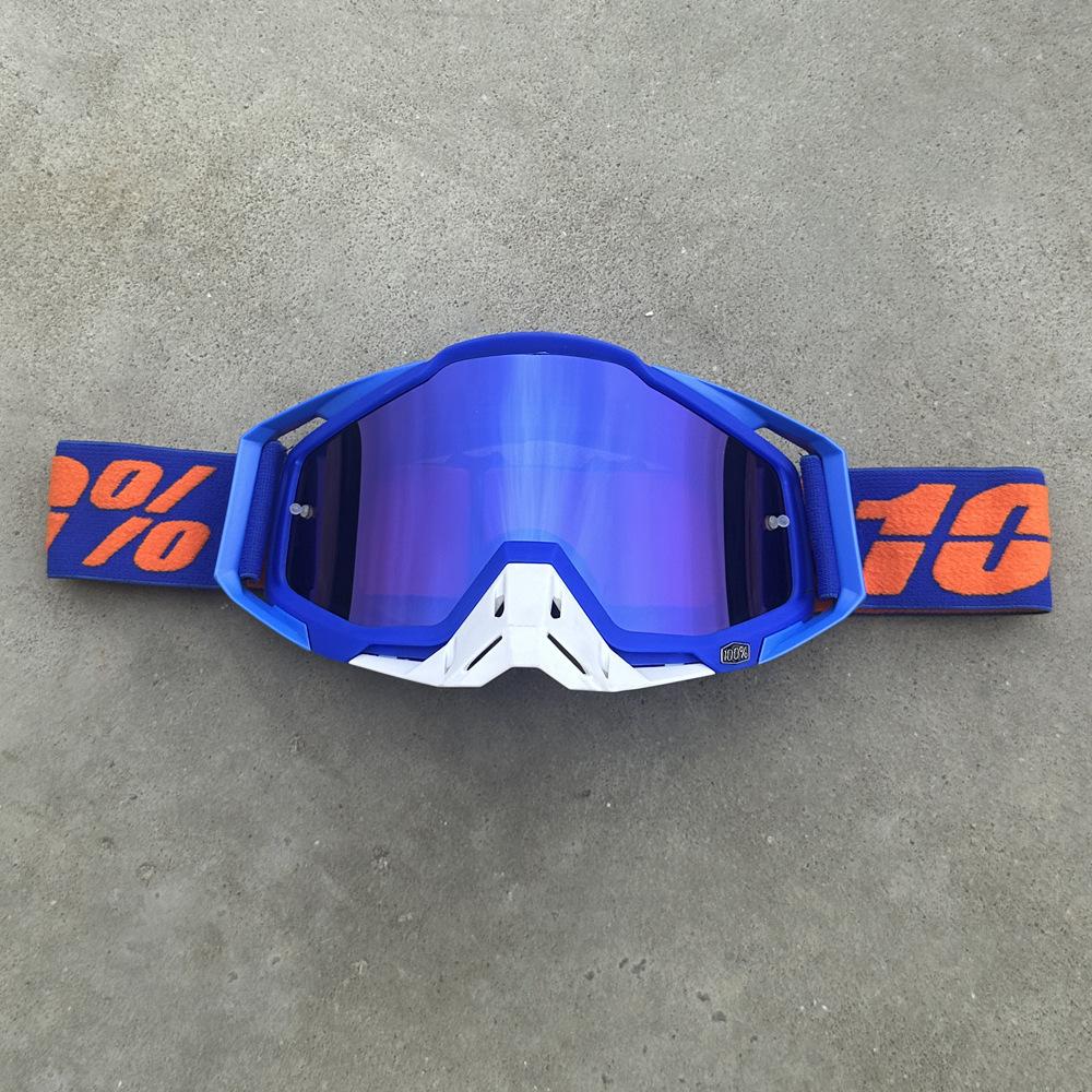 Motorcycle Goggles Color Off-road Helmet Goggles Windproof Sand Riding Glasses Ski Goggles