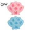 Homemade Chocolate Mold Ocean Animal Silicone Ice Cube Tray with Lid 6-Cavity Food-Grade for Cute Molds Whale Turtle Penguin Shapes Easy-Release