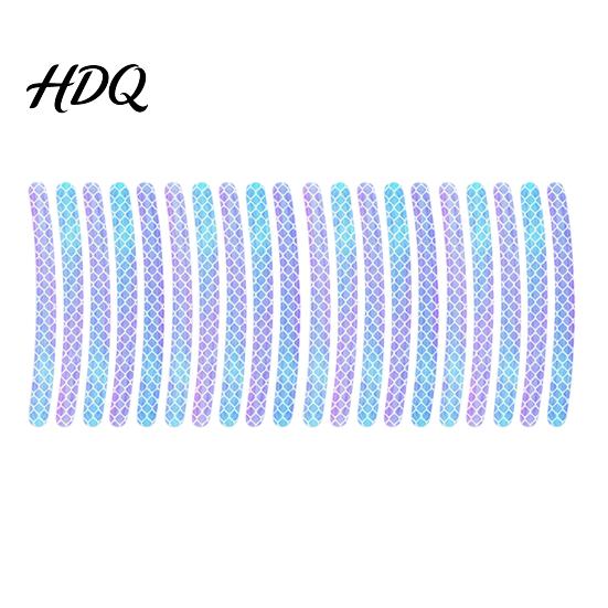 Reflective Car Decals 20PCS Wheel Stickers Night Safety Warning Tape Automotive Waterproof