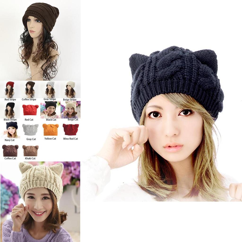 Cozy And Stylish Crochet Beret Beanie For Women Winter Outdoor Activities