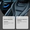 Black Leather Dye Kit for Scratches Sofa Seat Repair Restore Shine Color Care Black
