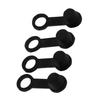 Tbest 4x Black Rubber Brake Bleeder Nipple   Dust Cover 8mm Motorcycle