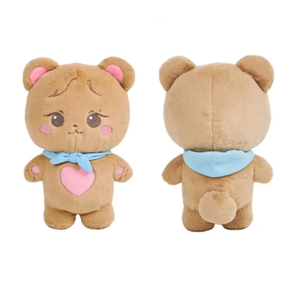 Rosa Plüschtier BORN PINK Welttournee Offizielle Plüschtiere Jennie Lisa Rose Jisoo Kawaii Kuscheltiere Geschenke für Fans beige