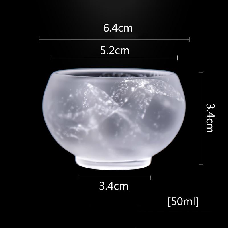 

Чашка для чая Snowflake Color Glaze - Чашка Дзен Мастер Одиночная Чашка Японский Чайный Сервиз Премиальные Фарфоровые Чайные Чашки Романтика Дегустации Чая