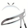 Eyebrow Ruler Tool Permanent Makeup Eye Brow Lip Grooming Tattoo Stencil Shaper Rule Measure Stainless Steel