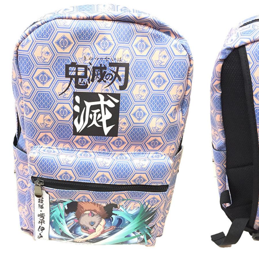 Japan cartoon comics Demon Slayer Fashionable and Unique Travel Backpack Student Shoulder Bag 0002 CLE
