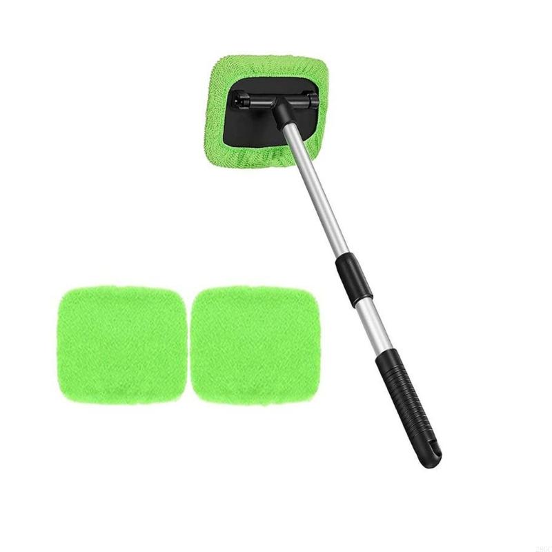 

28GC Ergonomic Windshield Cleaner Brush With Fiber Head For Car Motorcycle Home Glass