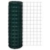 VidaXL Garden Fence with Mesh Wire Border Grid Barrier Farm 140574
