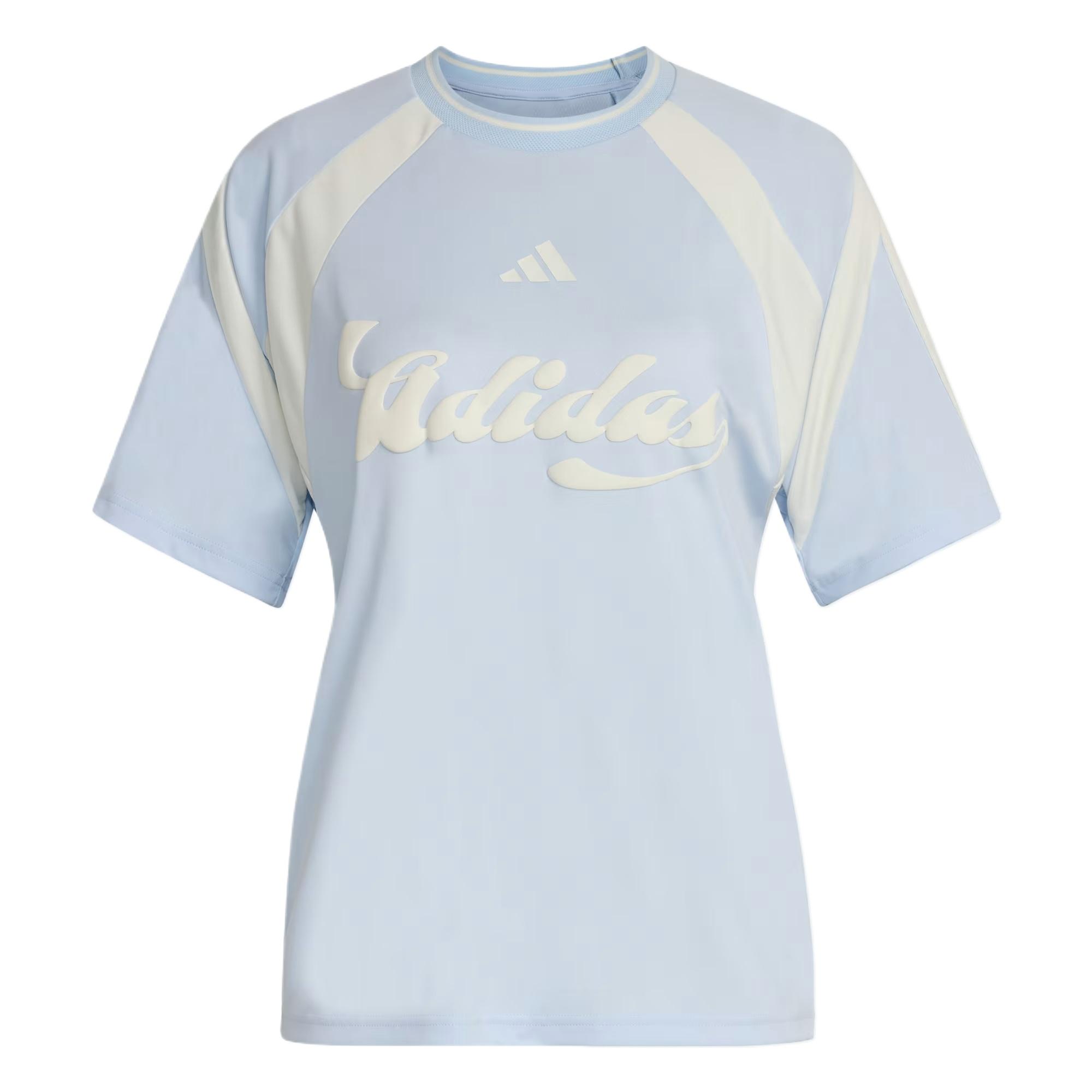 (WMNS) adidas House of Tiro Jersey Asia Sizing  Crystal Sky  Women s KB6127 S