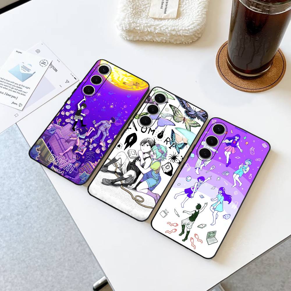Game Omori Phone Case For Samsung S 24 Fe 25 Ultra Plus 20 Lite 21 30 22 23 24 22 Ultra 5G Fundas