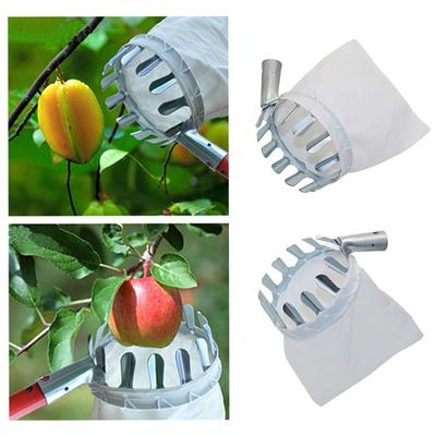 Metall-Obstpflücker, Gartenarbeit, Apfelpflücker, hoher Baumpflücker, Obstfänger, Gartenbedarf