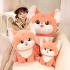 Bambola Volpe Carina con Coda Lunga Peluche Giocattolo Morbido Abbracciabile Volpe Cartone Animato Regalo Perfetto Regalo di Natale