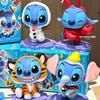 Hot Toy Disney Stitch Blind Box Cosplay Olaf Tigger Mysterious Surprise Box Figure Guess Bag Anime Model Doll Birthday Gift Toys