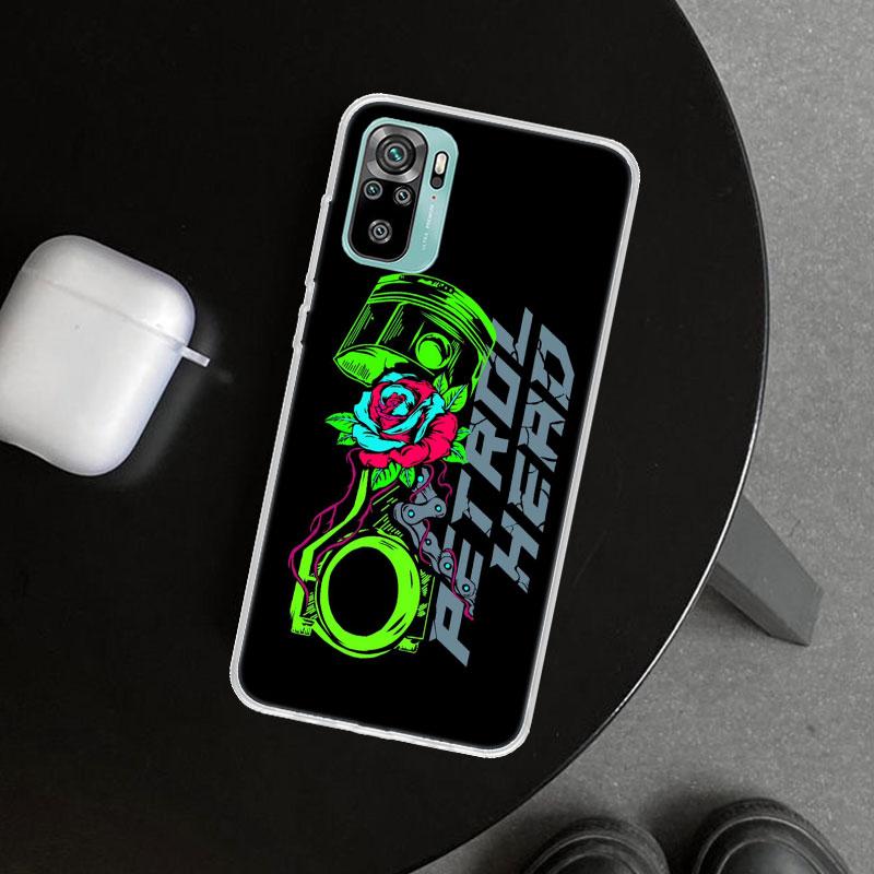 Motorcycle Gear Phone Case Cover for Xiaomi Redmi Note 15 14 13 12 11 Pro Plus 14S 12S 11S 11T 11E 10S 10 Customized Fundas Redm