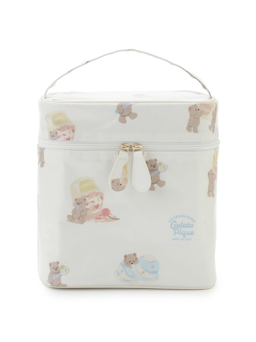 Ice Cream Bear Pattern Cooler Bag PPGB262555 CRM F [Gelato Pique] Women s