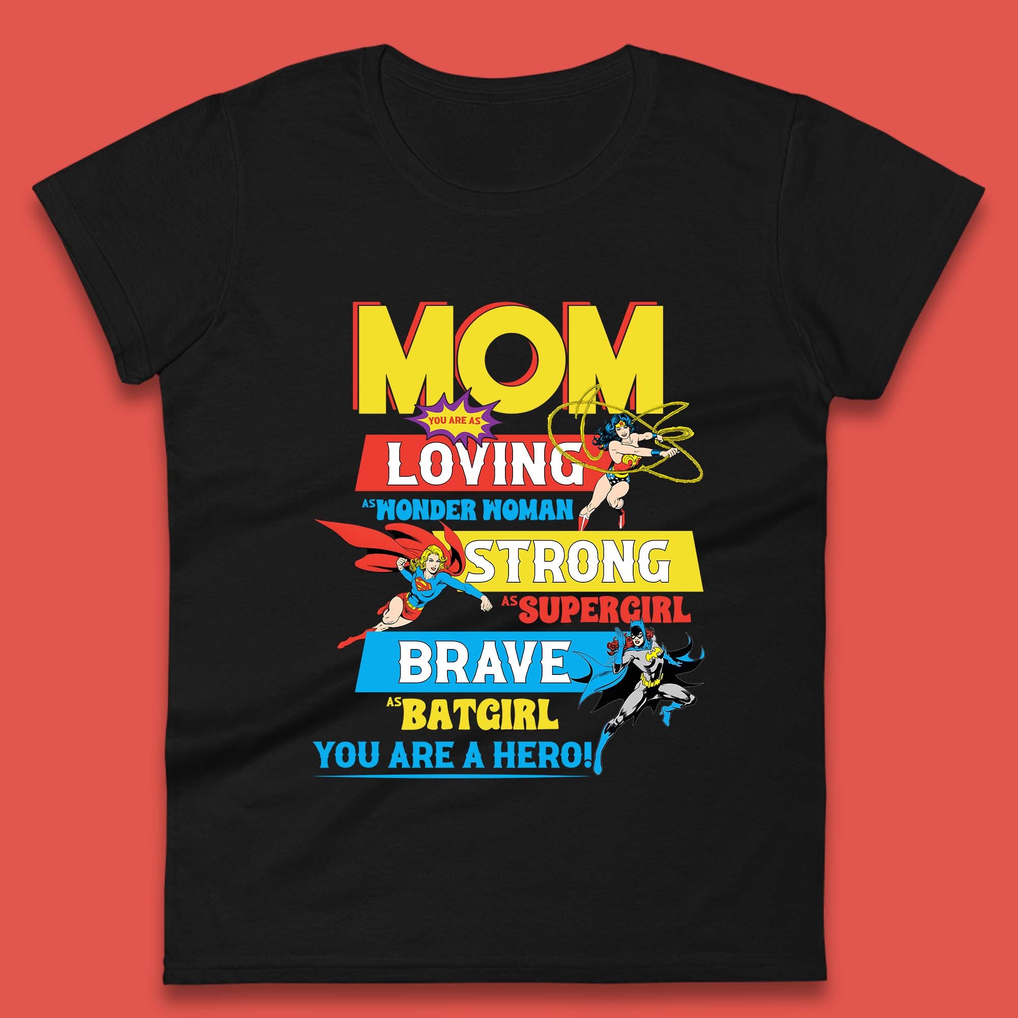 Mom You are Hero Womens T-Shirt Mens Tops Tees Unisex 2XL
