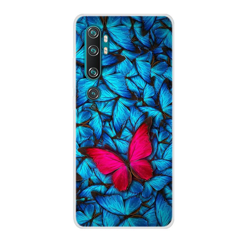 For Xiaomi Mi Note 10 Case Soft Silicone Back Cover Phone Case on For Xiaomi Redmi Note 10 Pro Coque For Xiomi Mi Note10 Pro