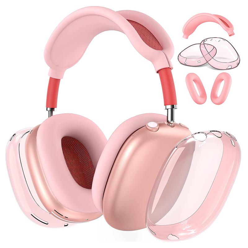 AirPods Max TPU Over-Ear Headphone Protective Case (Three-Piece Set)