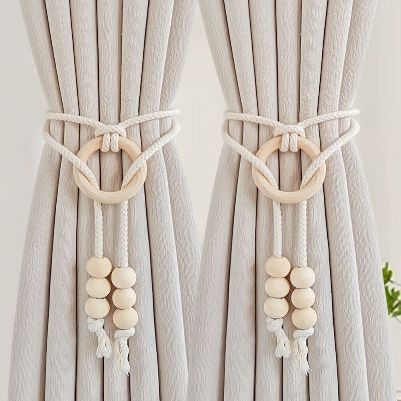 The New Style of Simple and Light Luxury Curtain Straps, One Pack of Tassels, Woven Rope, Storage Curtain Buckle, Home Decoration