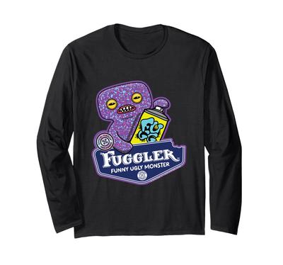 Fuggler Lustige Hässliche Monster Squidge Langarm-T-Shirt
