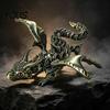 Artikulationsdrachen-Figur 3D-gedruckt mit Flügeln, Flexible geflügelte Spielzeuge, Fidget PLA Dekoration Desktop-Tiere Spielzeug zur Stressbewältigung, Geschenk Kinder Erwachsene